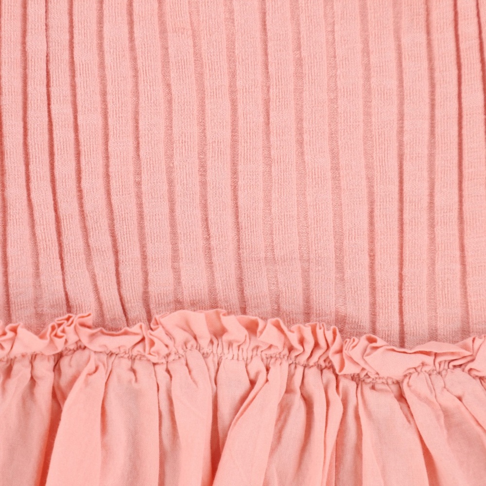 Coral Ruffle Romper - Picture 4 of 4